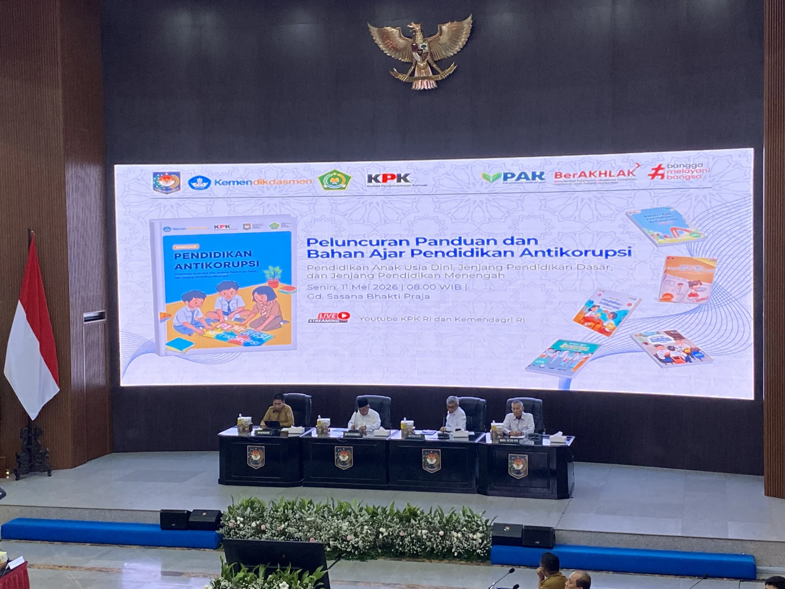 KPK Luncurkan Panduan Pendidikan Antikorupsi untuk Sekolah