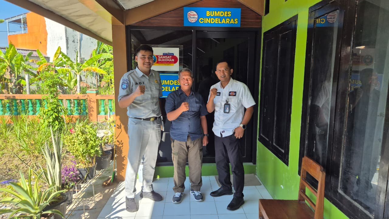 Samsat Purwodadi Gandeng BUMDes Cindelaras Mitigasi Tunggakan Pajak dan Sosialisasi Manfaat SWDKLLJ