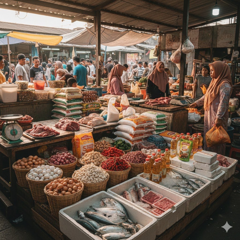 Harga Pangan Hari Ini: Cabai Rawit Rp63.850/kg, Telur Ayam Rp31.250/kg