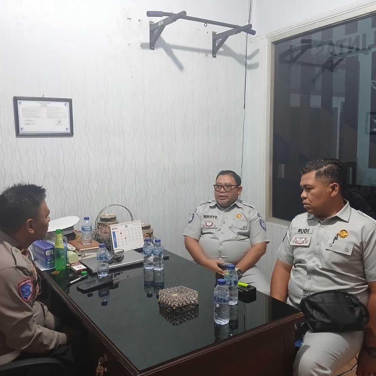 PT Jasa Raharja Cabang Tasikmalaya Laksanakan Koordinasi dengan Unit Gakkum Polres Ciamis