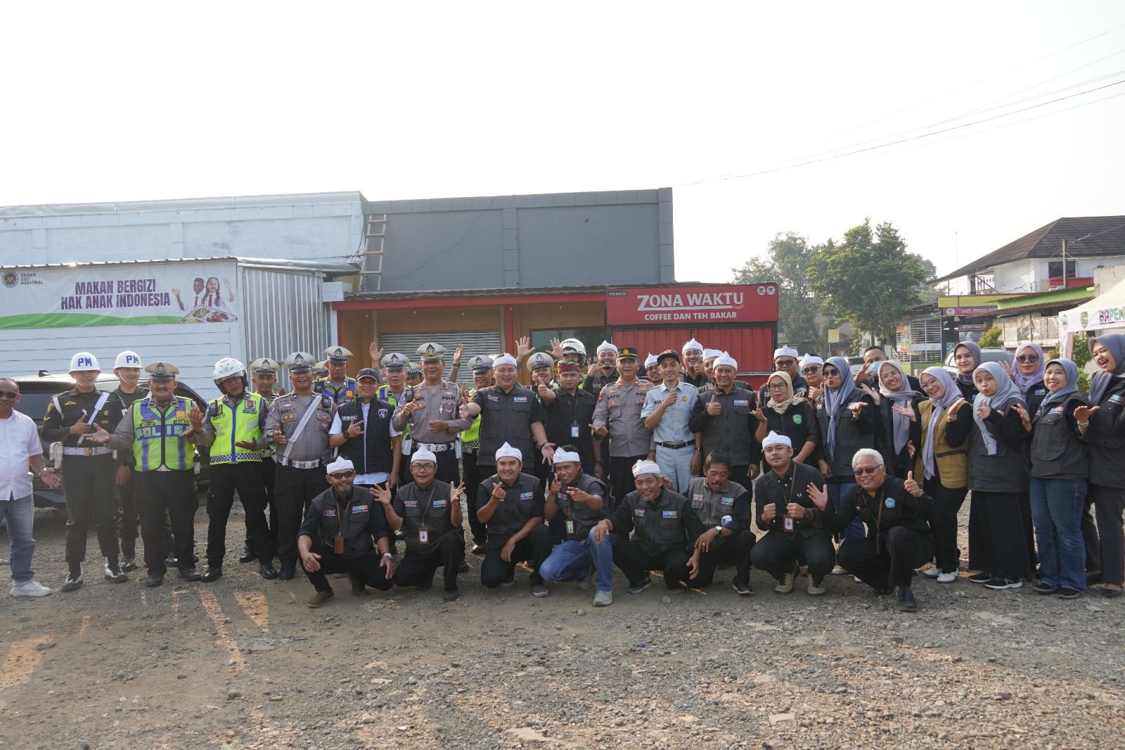 Jasa Raharja Purwakarta Dukung Operasi Pemeriksaan Pajak Kendaraan Bermotor di Dawuan Subang