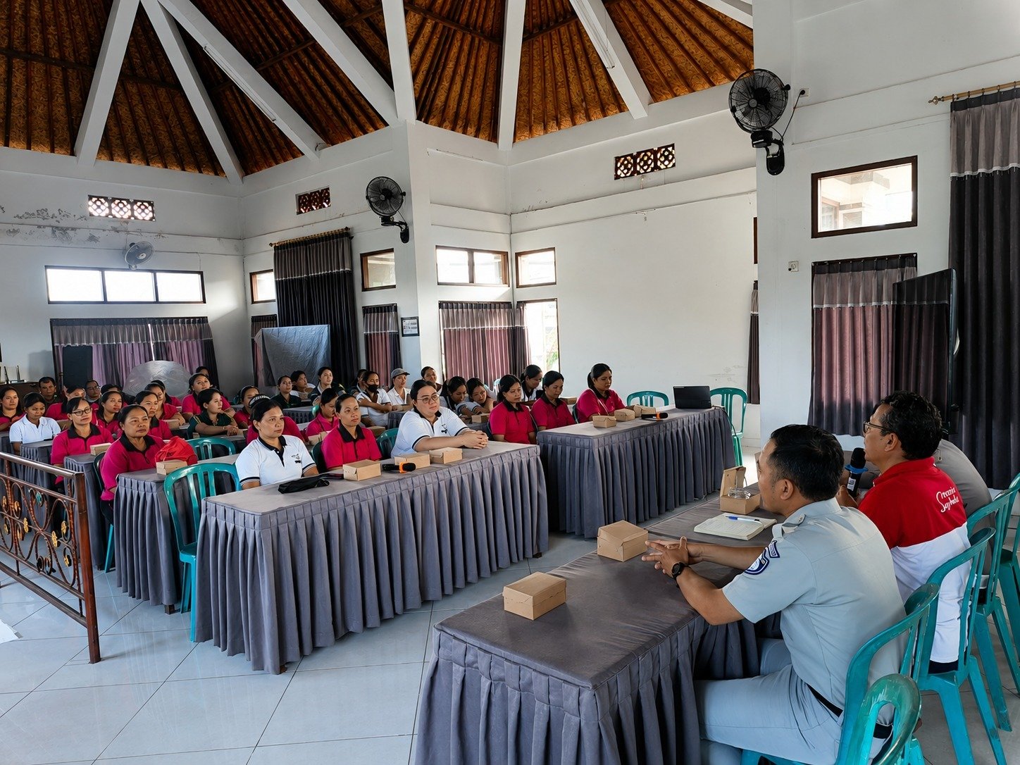 Jasa Raharja Karangasem dan Satlantas Gencarkan Edukasi Keselamatan Berkendara di Desa Sengkidu