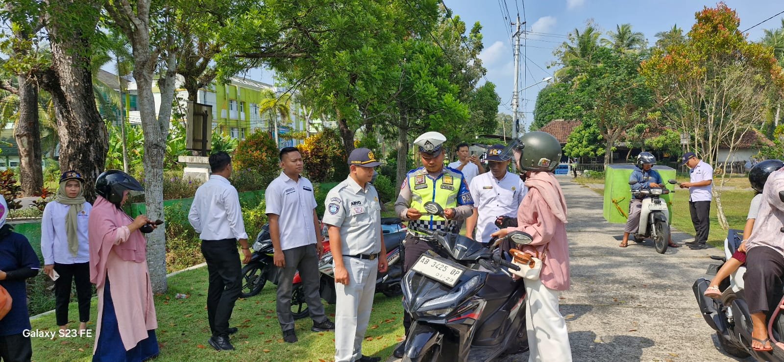 Samsat dan Polres Kulon Progo Gelar Razia Edukatif, Dorong Warga Taat Pajak Kendaraan