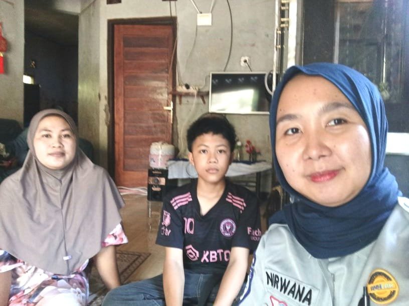 Komitmen Berikan Pelayanan Terbaik, Jasa Raharja Sukabumi Proaktif Kunjungan kepada Ahli Waris Korban Laka Lantas