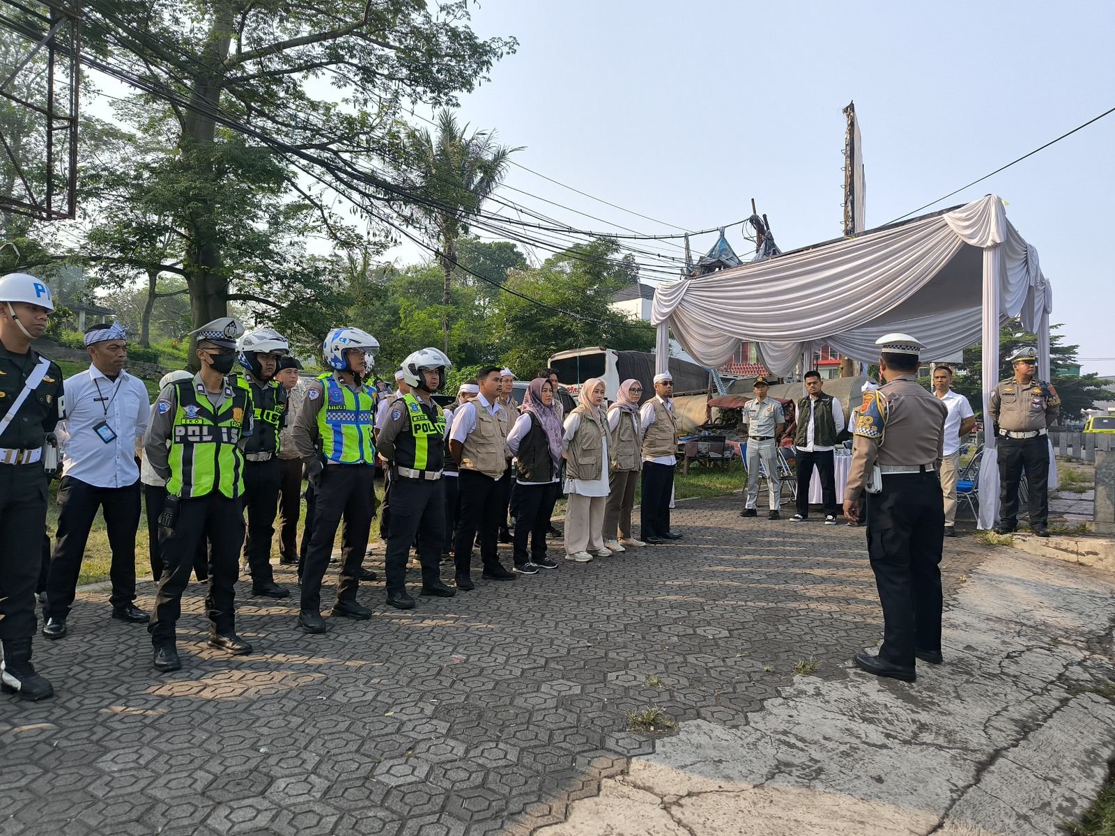 Tim Pembina Samsat Kabupaten Cianjur Gelar Operasi Pajak Kendaraan Bermotor di Terminal Pasir Hayam dan Tugu Lampu Gentur
