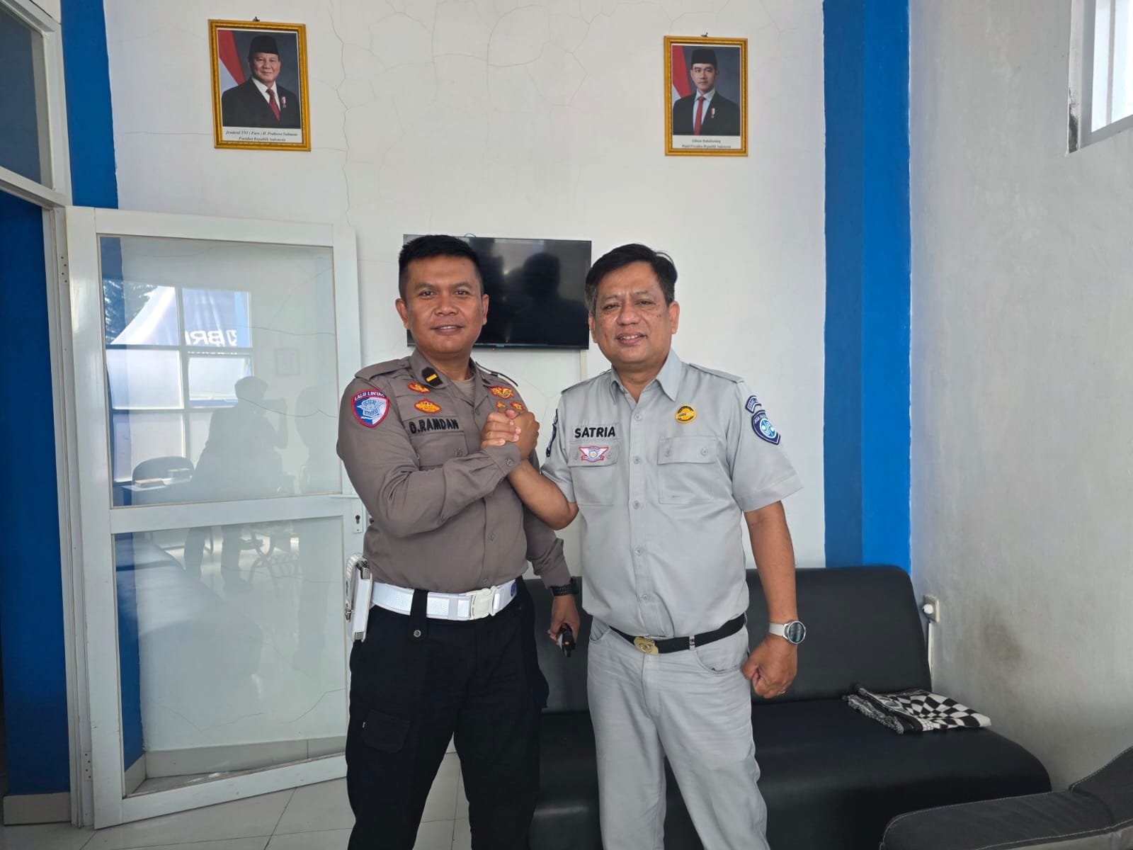PT Jasa Raharja Koordinasi dengan Kanit Gakkum Polres Tasikmalaya untuk Percepatan Penanganan Korban Kecelakaan Lalu Lintas