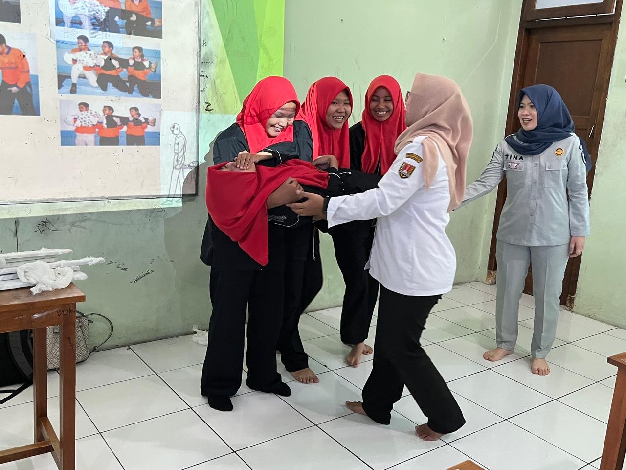 Jasa Raharja Gelar Kegiatan PPKL dan PPGD di SMK Islamic Center Semarang