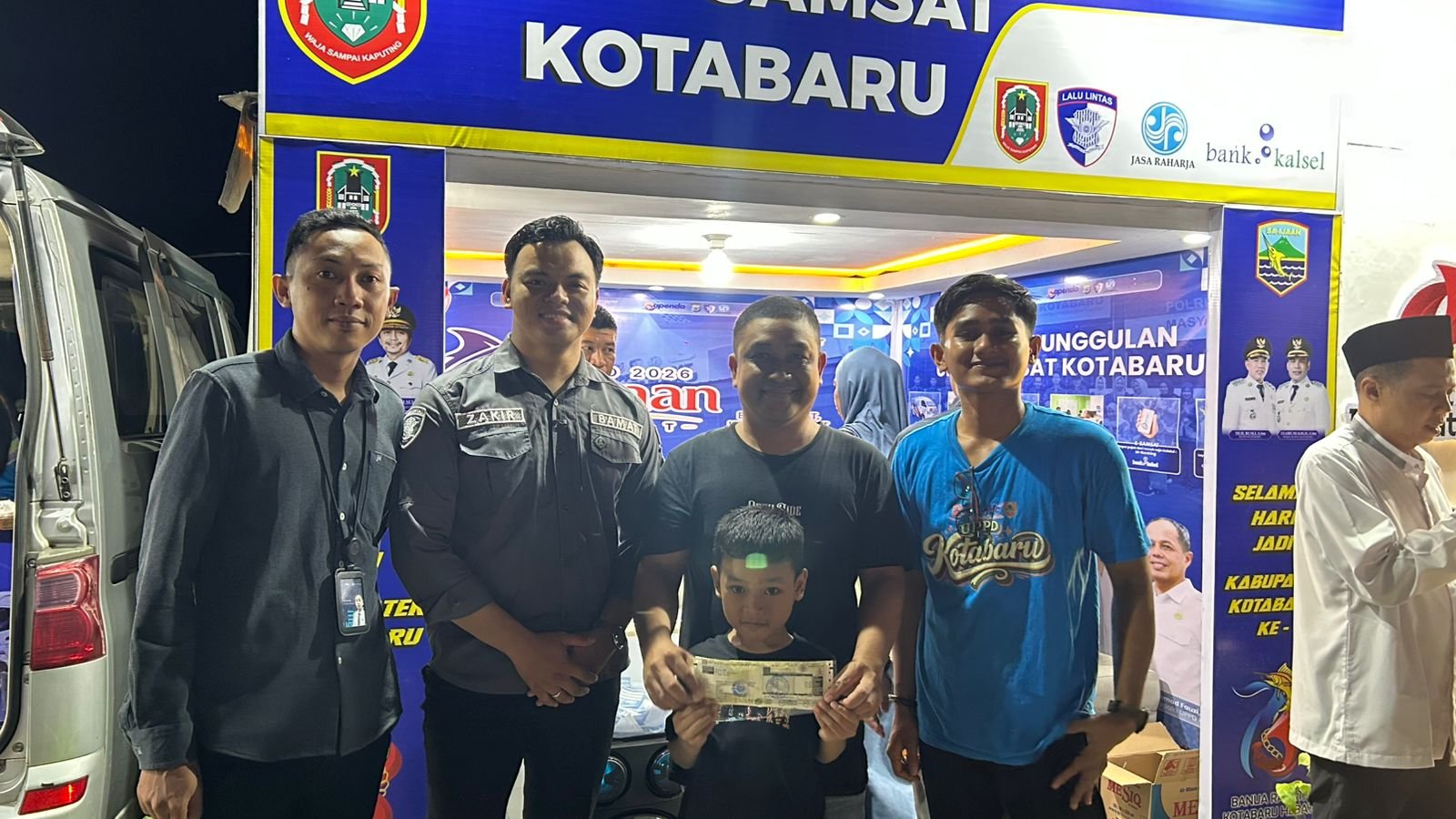 Tim Pembina Samsat Kotabaru Hadirkan Layanan di Expo Saijaan 2026