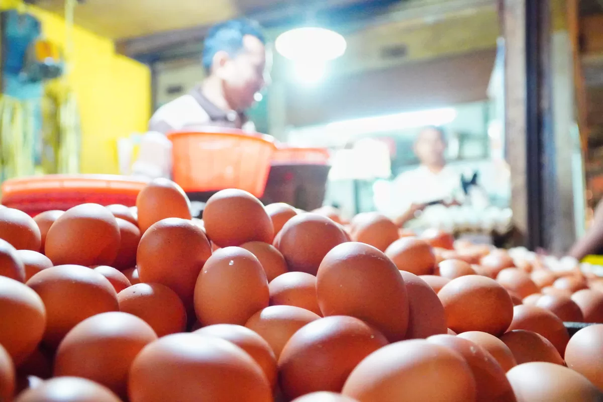 Telur Ayam Dibanderol Rp29.750 per Kg, Bawang Merah Rp50.950 per Kg