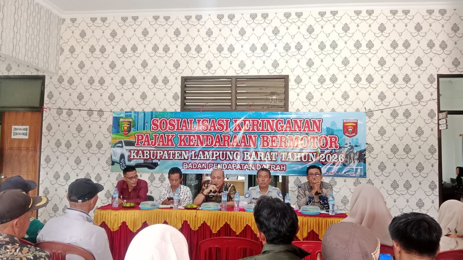 PJ Samsat Liwa Bersama Tim Pembina Samsat Intensifkan Sosialisasi Program Keringanan PKB di Batu Ketulis