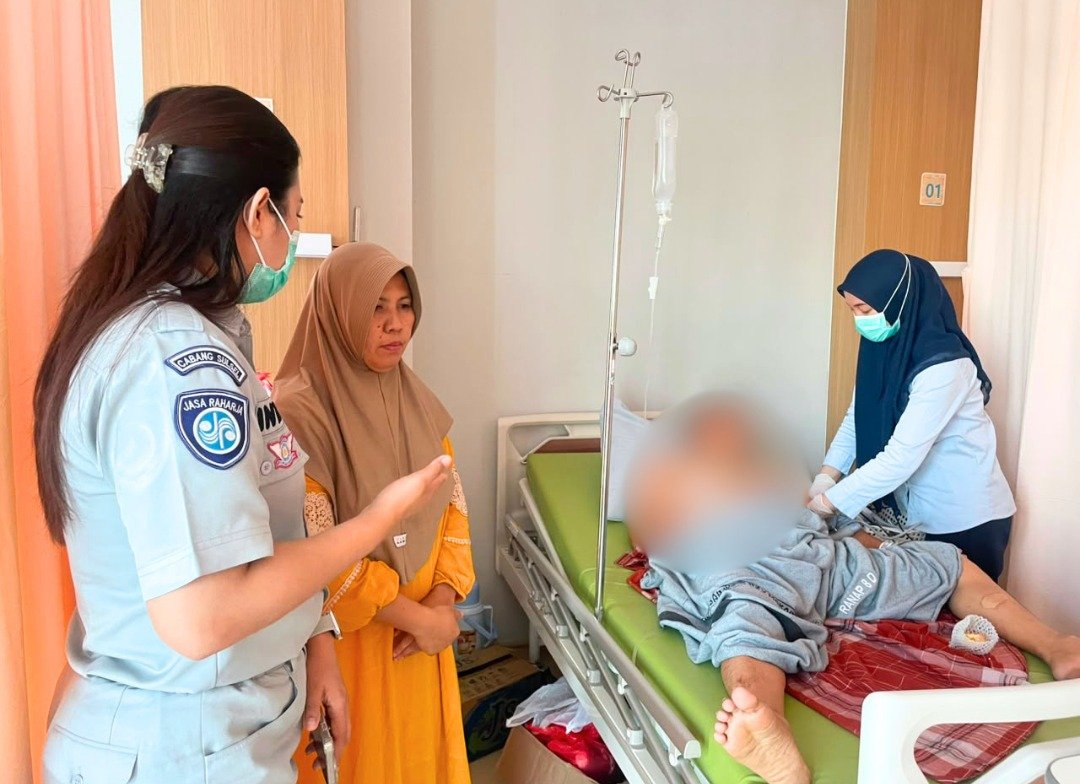 Jamin Korban Laka di RSUP CPI Makassar, Jasa Raharja Sulsel Pastikan Negara Hadir