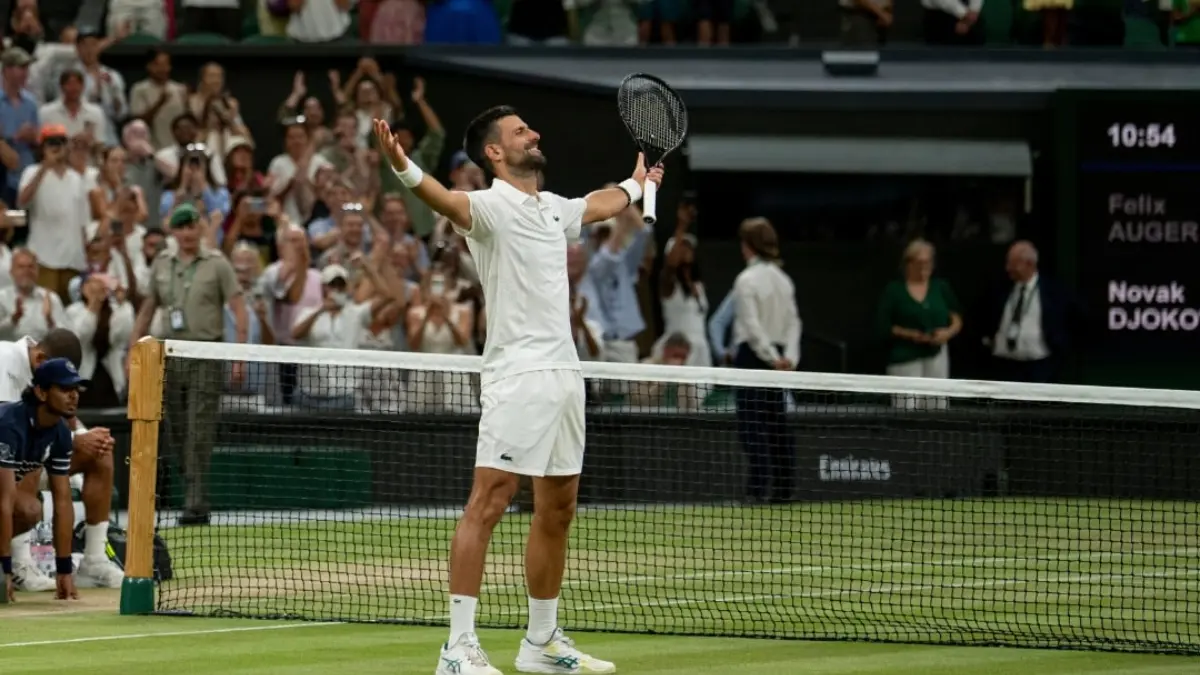 Djokovic: Pertandingan Lima Jam di Wimbledon Termasuk Laga Terbaik yang Pernah Saya Jalani