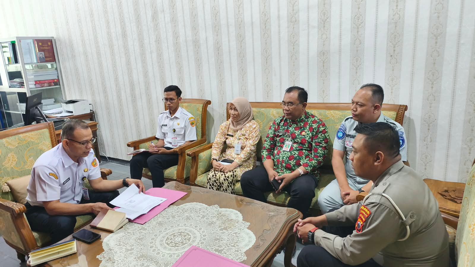 Tim Pembina Samsat Sukoharjo Perkuat Sinergi dengan Pemkab untuk Tuntaskan Tunggakan Pajak Kendaraan Bermotor (PKB) Kendaraan Dinas