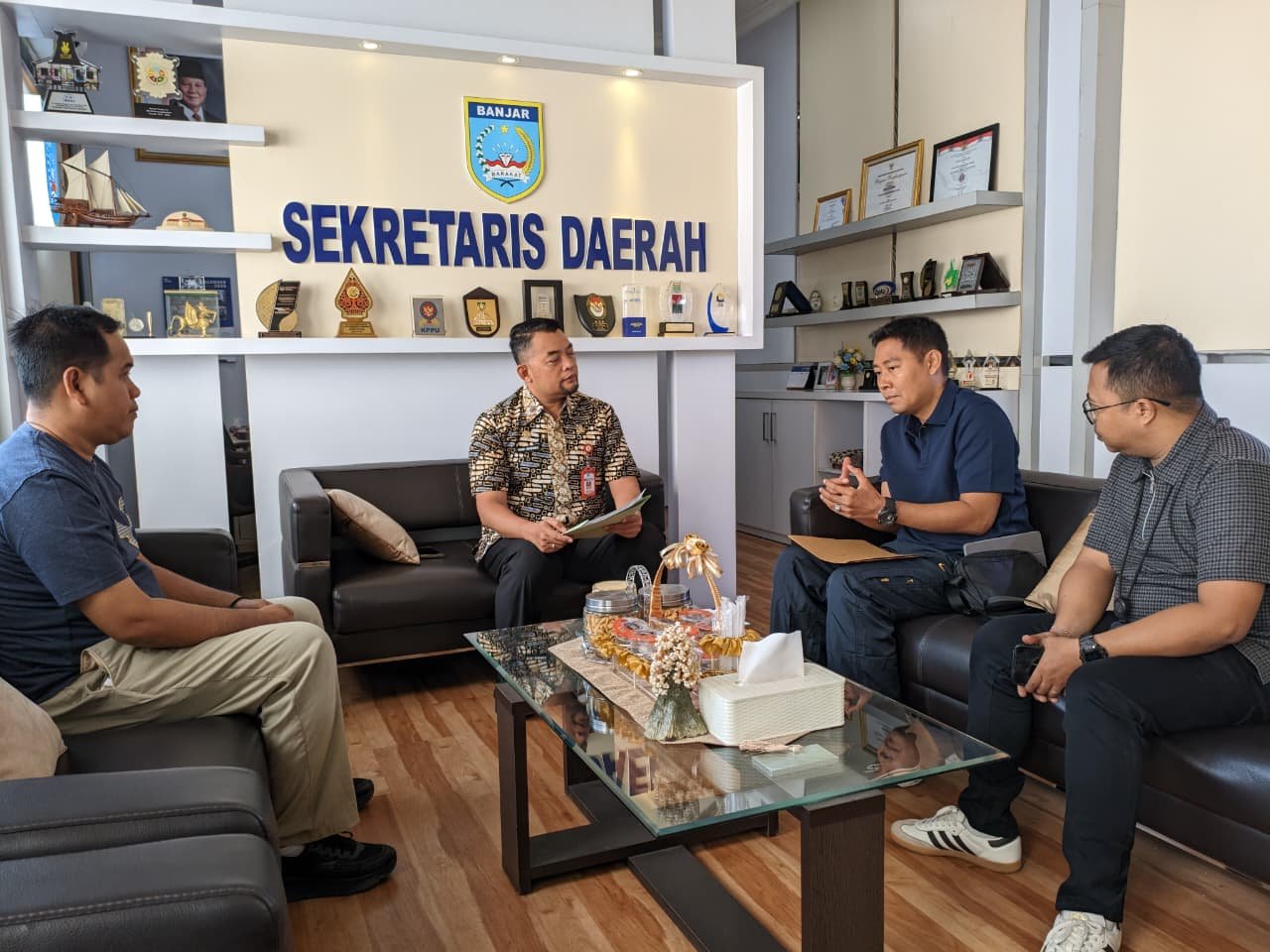 Tim Pembina Samsat Martapura Perkuat Sinergi dengan Pemkab Banjar, Siapkan Gebyar Panutan PKB