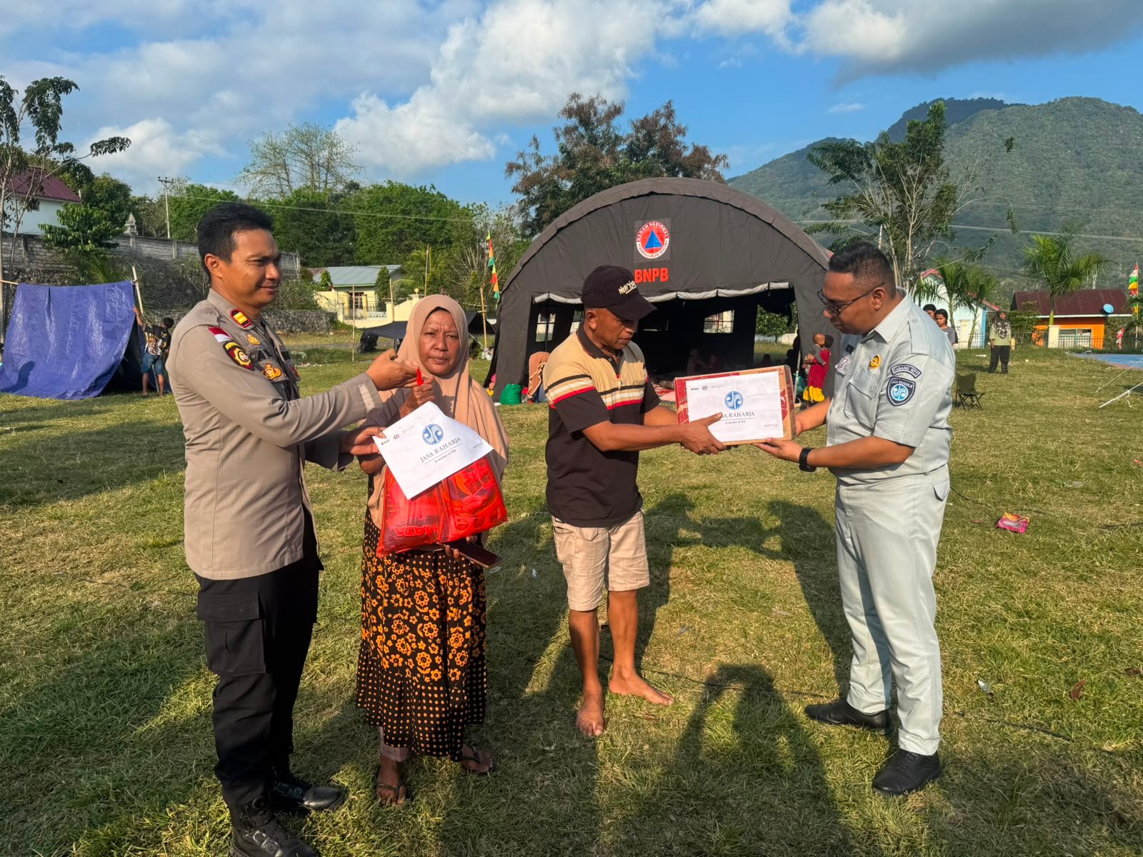 Maknai Kemerdekaan, Jasa Raharja Hadir dalam Kepedulian bagi Sesama Terdampak Bencana NTT