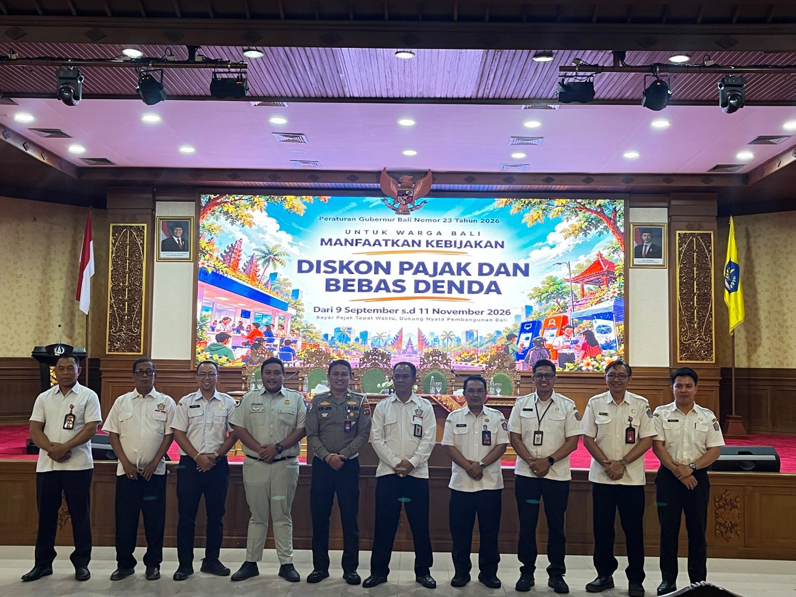 Jasa Raharja Sosialisasikan Informasi Relaksasi Pajak Lebih Dekat ke ASN di Kabupaten Badung
