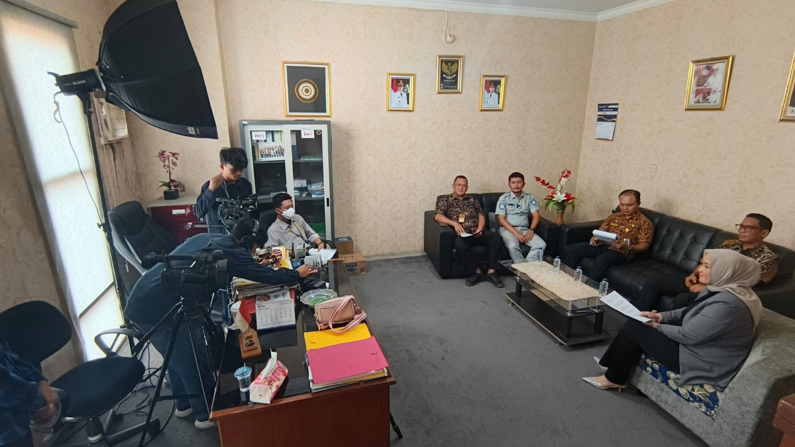 Jasa Raharja Hadir di Dialog Eksklusif Banten TV, Kupas Manfaat SWDKLLJ bagi Masyarakat Kota Baja