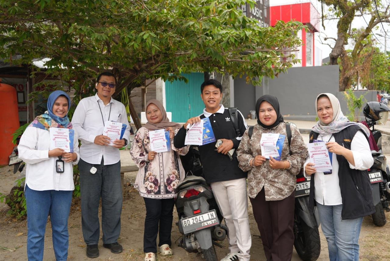 PT Jasa Raharja Kanwil Bengkulu Ikuti Giat Pengenalan Asuransi kepada Pedagang Pasar di Kota Bengkulu