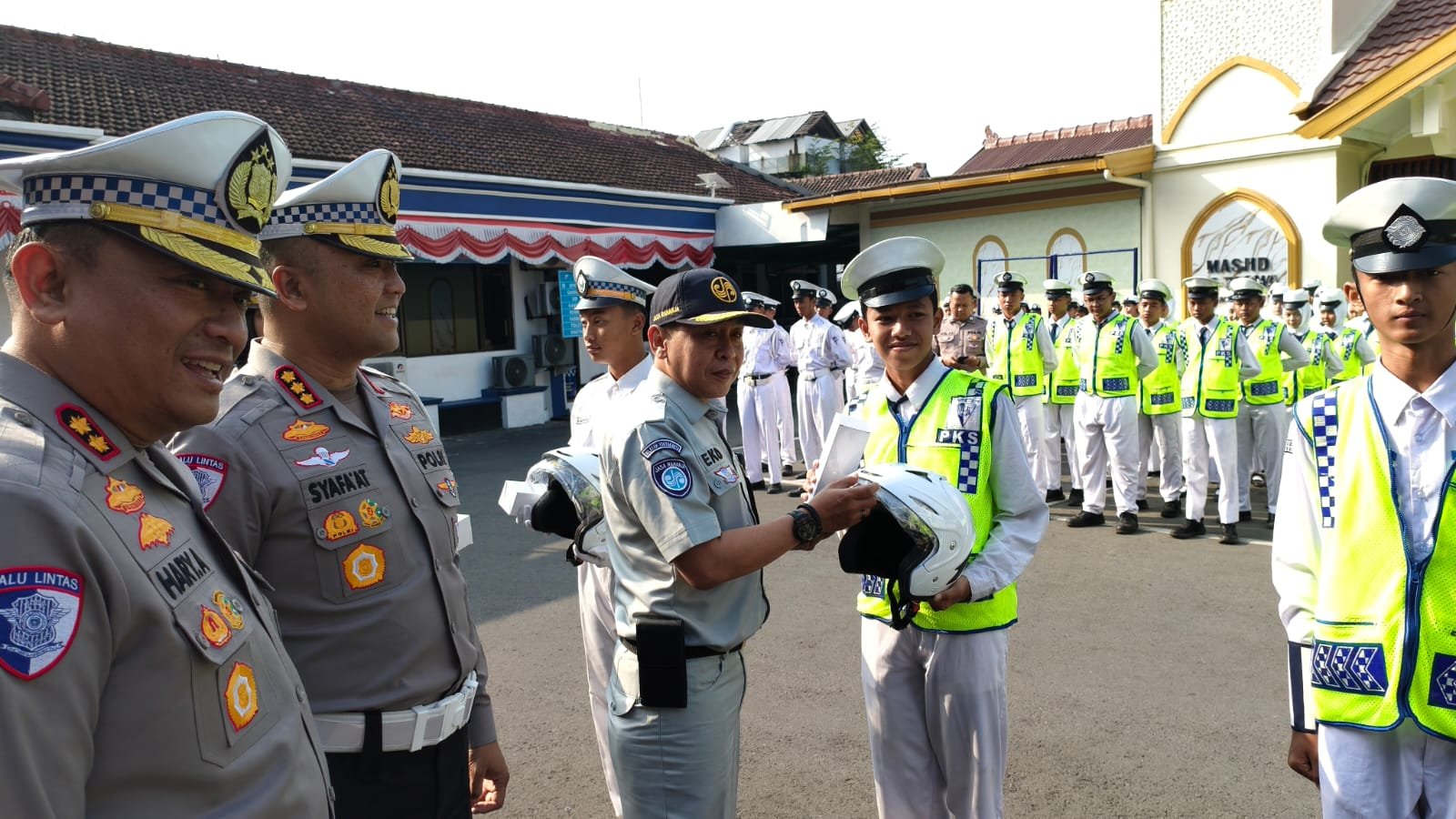 Dari Sekolah untuk Keselamatan di Jalan, Jasa Raharja Dukung Apel Patroli Keselamatan HUT Lantas ke-71