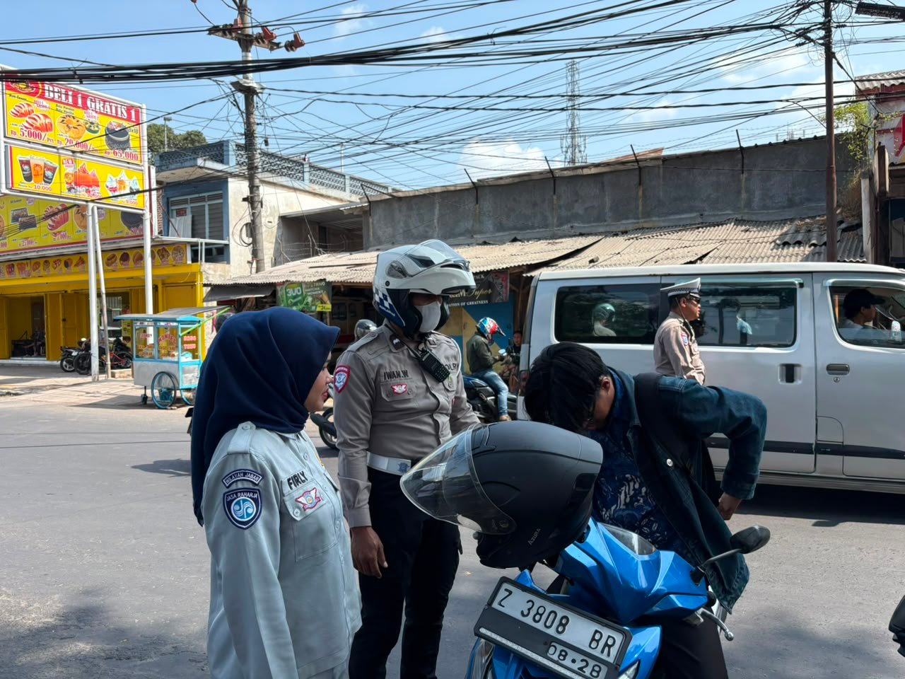 Jasa Raharja Kanwil Jabar Turut Perkuat Operasi Gabungan Pajak Kendaraan Bermotor di Sumedang Utara