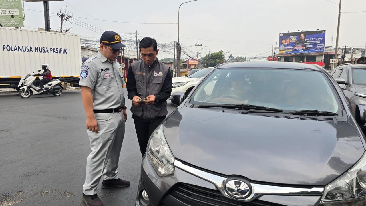 Jasa Raharja Jabar Bersinergi Tingkatkan Kepatuhan Pajak dan Keselamatan melalui Operasi Gabungan di Kab. Bandung Barat