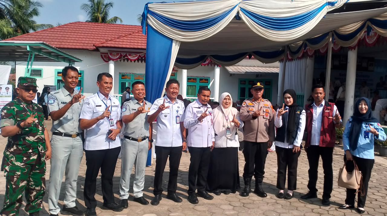 Jasa Raharja Kotabumi Sosialisasikan Program Keringanan Pajak dalam Penyaluran Bantuan Pangan di Abung Selatan