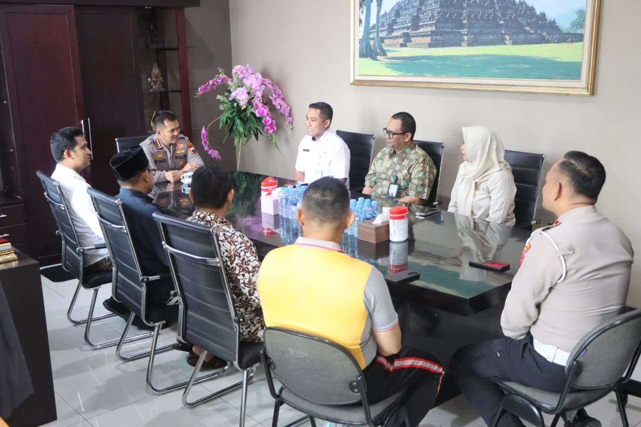 Perkuat Sinergi Kepatuhan Pajak dan Keselamatan Transportasi, Jasa Raharja dan Tim Pembina Samsat Magelang Audiensi dengan Kapolresta