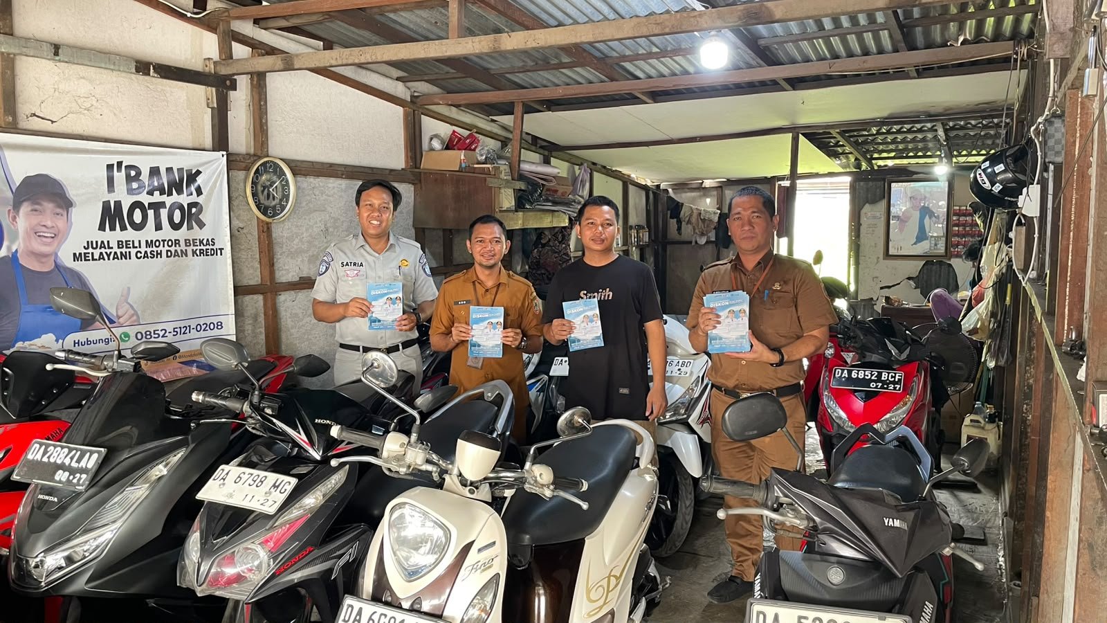 Tim Pembina Samsat Banjarmasin I Perluas Jangkauan SIGAP, Sasar Dealer Motor Bekas
