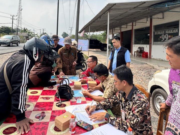 Operasi Gabungan di Tulang Bawang Dorong Kepatuhan Pajak dan Keselamatan Berlalu Lintas