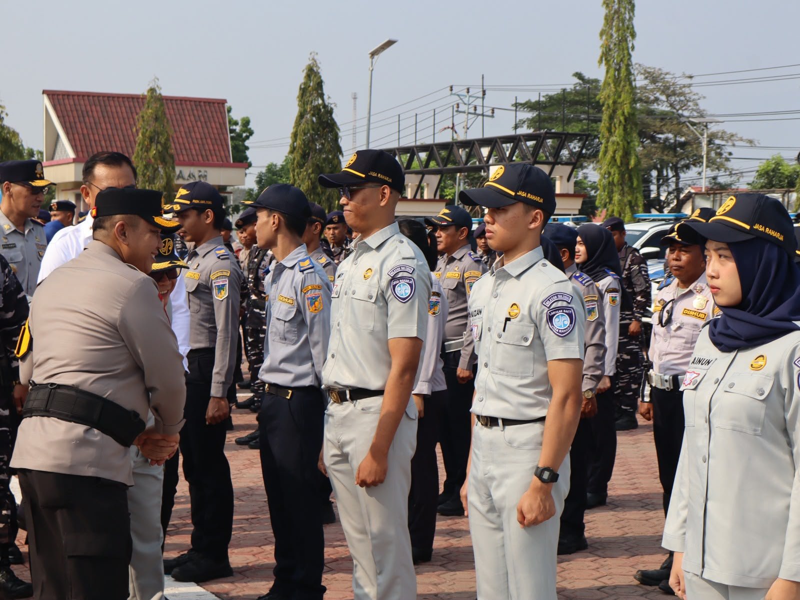 Kakanwil Jasa Raharja Sulawesi Tengah Hadiri Apel Gelar Pasukan Operasi Patuh Tinombala 2026 di Polda Sulteng