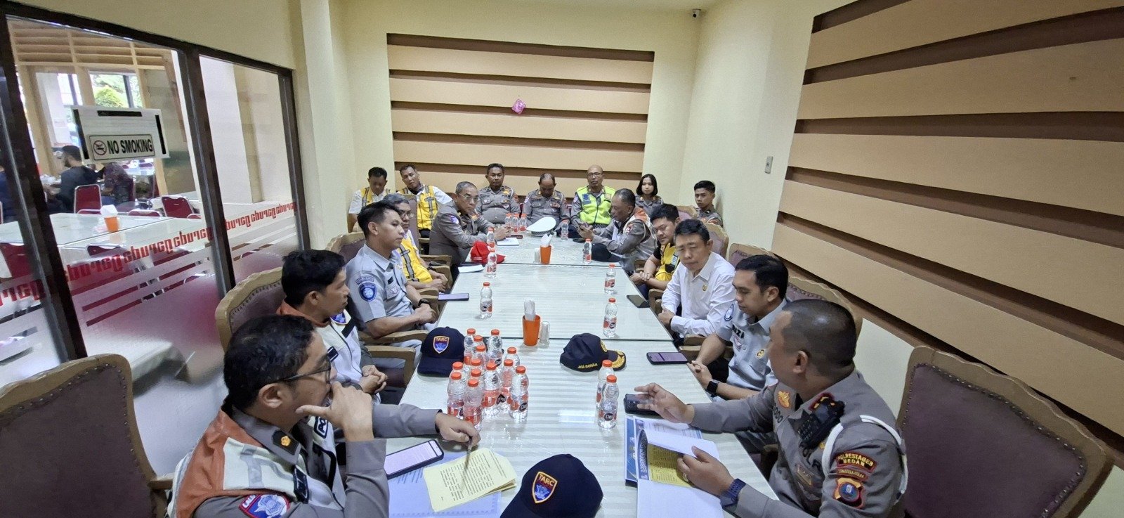 Rapat FLLAJ Tentang Kajian Intervensi Rawan Kecelakaan di Wilayah Sibolangit