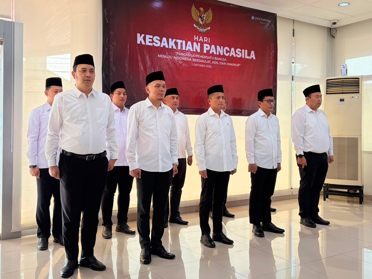 Jasa Raharja Lampung Teguhkan Nilai Pancasila dalam Penguatan Pelayanan kepada Masyarakat