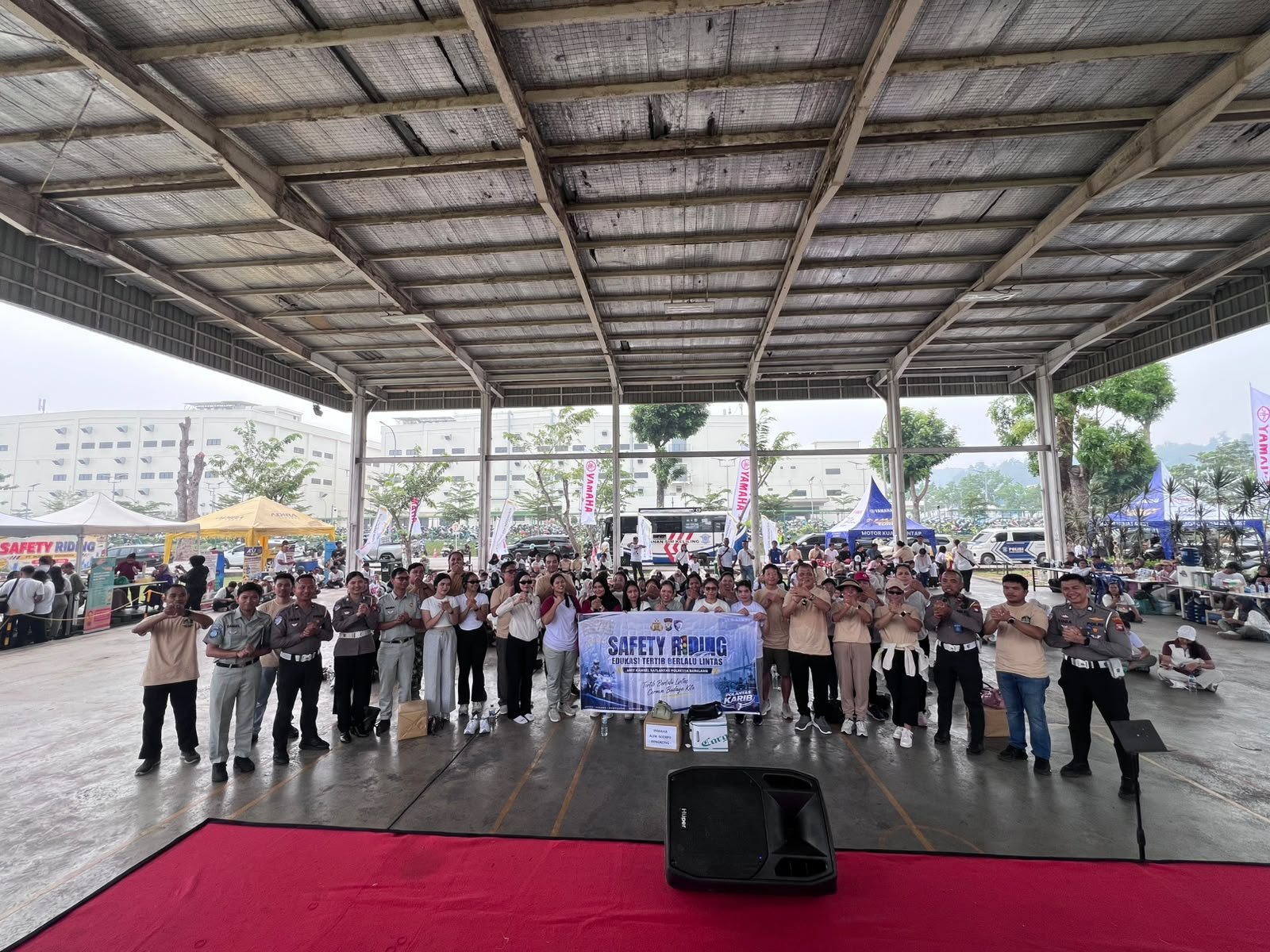 Jasa Raharja Gandeng PT Rubycon Tingkatkan Keselamatan Berkendara, Edukasi PPGD dan Hadirkan Samsat Keliling